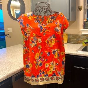 100% Silk Anthropologie Blouse (size 8)